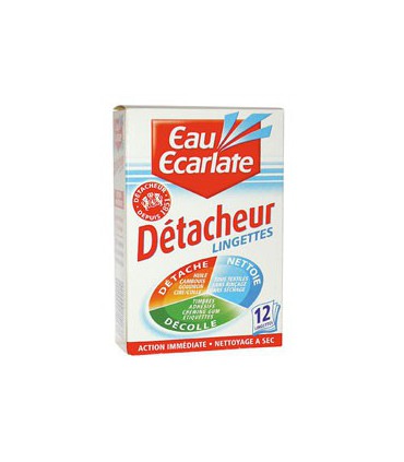 EAU ECARLATE DETACHANT DE POCHE BTE 12
