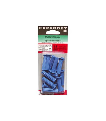 CHEVILLE COLLERET.8X35 BLEU SC EXPSCS3 - EXPANDET