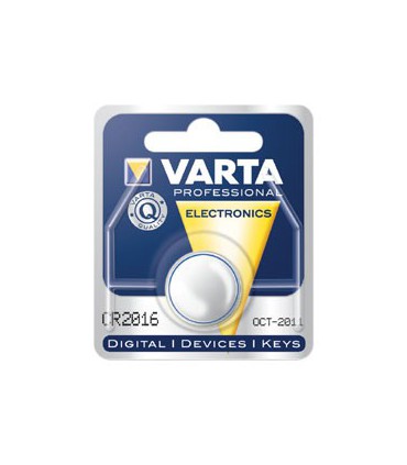 PILE LITHIUM BOUTON CR2016    6016/401