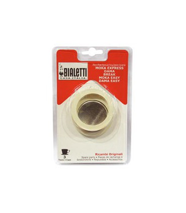 Joint cafetière moka +filtre 6tasses s/c