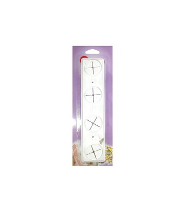 ACCROCHE TORCHON 4 TROUS CTE    297150 - METALTEX