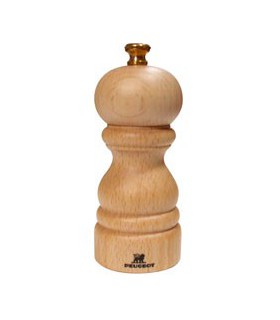 MOULIN SEL BOIS NATUREL 12CM PARIS - PEUGEOT