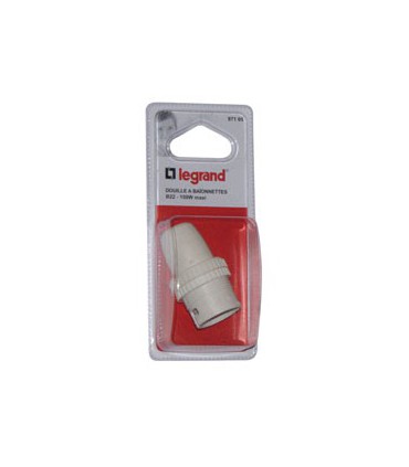 Douille B22 Nylon Vis + Bague - Legrand