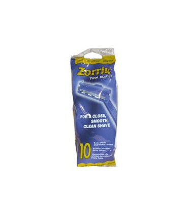 RASOIR JETABLE BI LAMES X10