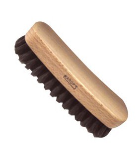 Brosse pour chaussure polissoir ciré soie noire - DOMERGUE