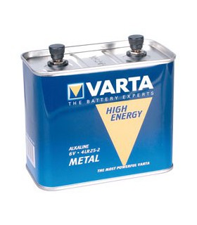 PILE SPEC.PORTO ALCAL.METAL 6V.4R25/2 - VARTA