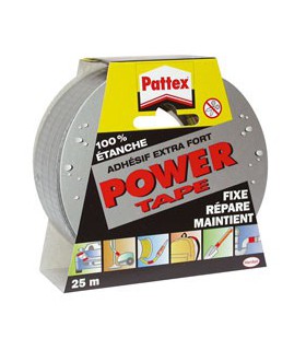 PATTEX POWER TAPE GRIS ETUI 25M - PATTEX