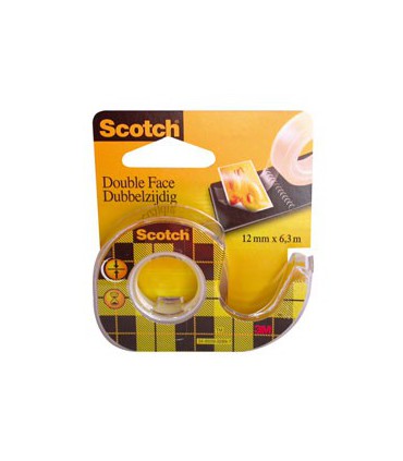 RL SCOTCH DOUBLE FACE 6.3X12MM  136D - 3M