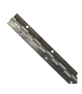 CHARNIERE PIANO 25MM/2M00 NICKELEE - INDUSTRIELLE DE SEDAN