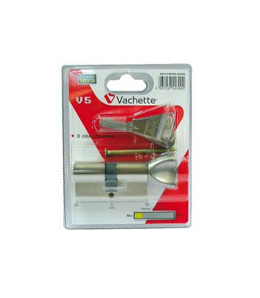 CYLINDRE V5 60 A BOUTON NICKEL.63111SC - VACHETTE