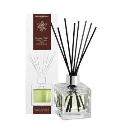 BOUQ. CUBE POUSSIERE AMBRE PARF. BERGER