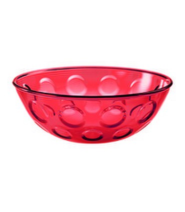 Saladier 30 cm Bolli rouge - Guzzini