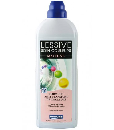 Nuncas lessive anti-transfert couleur bi