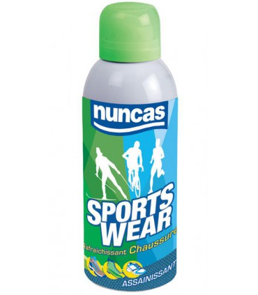 SportsWear Désodorisant en Aérosol pour Chaussures 150 mL - Nuncas