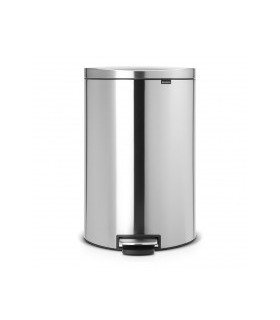 Poubelle Touch FlatBack 40 L  Acier Mat - Brabantia