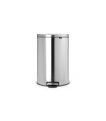 Poubelle Touch FlatBack 40 L  Acier Mat - Brabantia