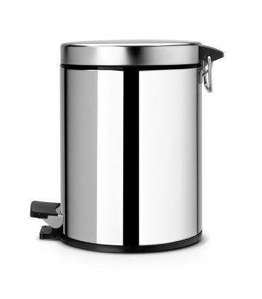 POUBELLE À PÉDALE, 3 LITRES, BRILLIANT STEEL - BRABANTIA