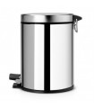 POUBELLE À PÉDALE, 3 LITRES, BRILLIANT STEEL - BRABANTIA