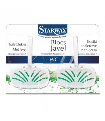 BLOCS WC JAVEL BLIST 2X40 G