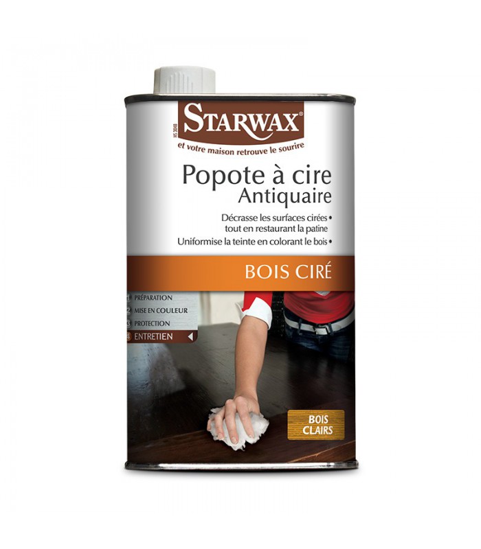 POPOTE CIRE ANTIQUAIRE BOIS CLAIR 500 ML