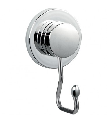 Crochet mural chrômé à ventouses Légende