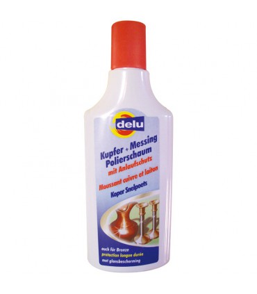 Polish Moussant Cuivre et Laiton 150 mL - Delu