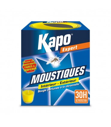 BOUGIE ANTI MOUSTIQUES INT/EXT KAPO