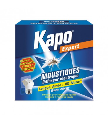 EMANATEUR LIQUIDE ANTI-MOUSTIQ.+1 RECH.