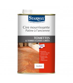 Cire Nourrissante pour Tomettes et Terres Cuites 1 L - Teintes au Choix - Starwax