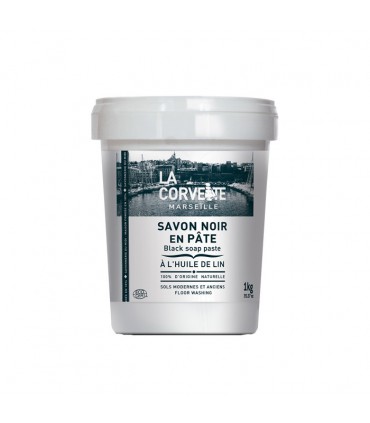 SAVON NOIR EN PATE A HUILE D'OLIVE 1KG