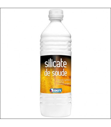 SILICATE DE SOUDE BOUT.PLAST 1L - ONYX