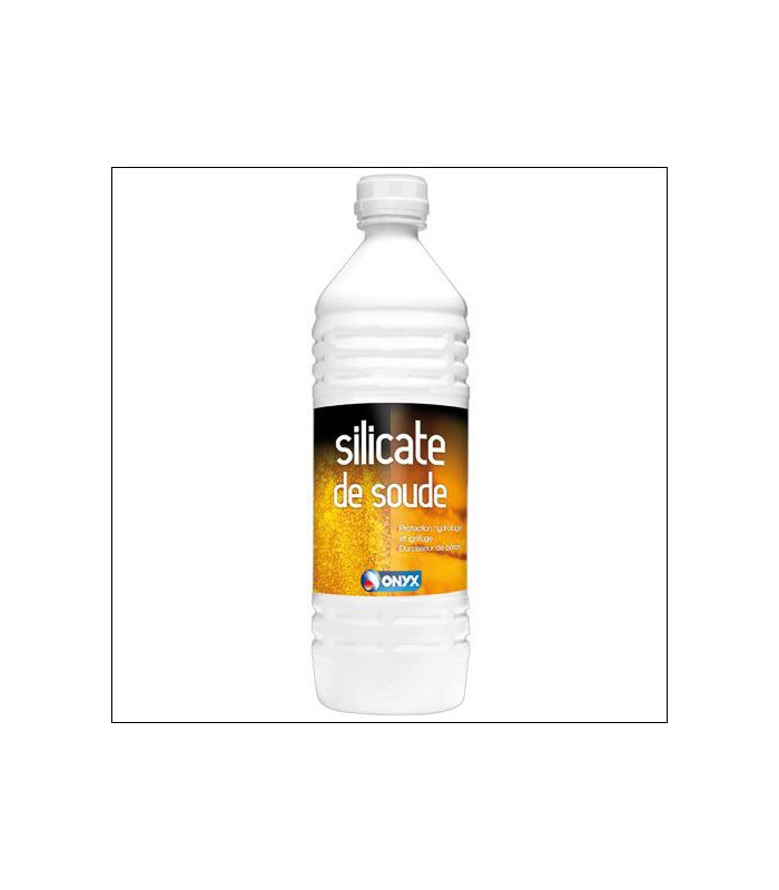 SILICATE DE SOUDE BOUT.PLAST 1L - ONYX