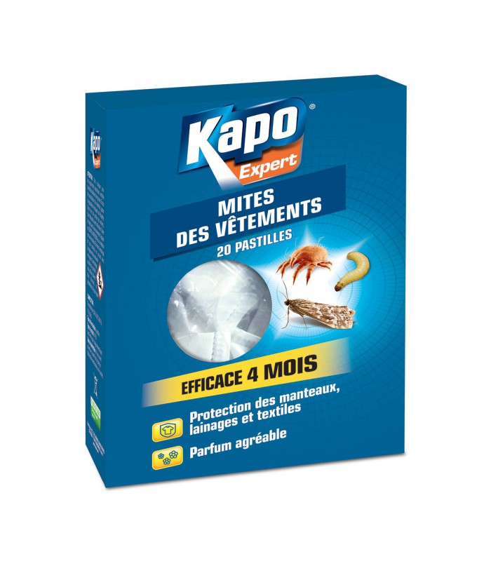 Kapo Expert Insecticide mites des vêtements 