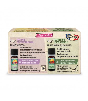 Huile ess. lav./eucalyp. 2x10ml fabulous