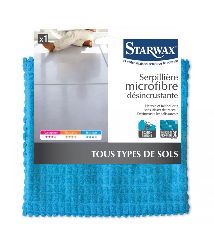 Durable Serpillère Serpillière Recharge Poussière Clapet Microfibre  Réutilisable