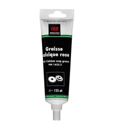 Graisse calcique rose tube pegboardable - GEB
