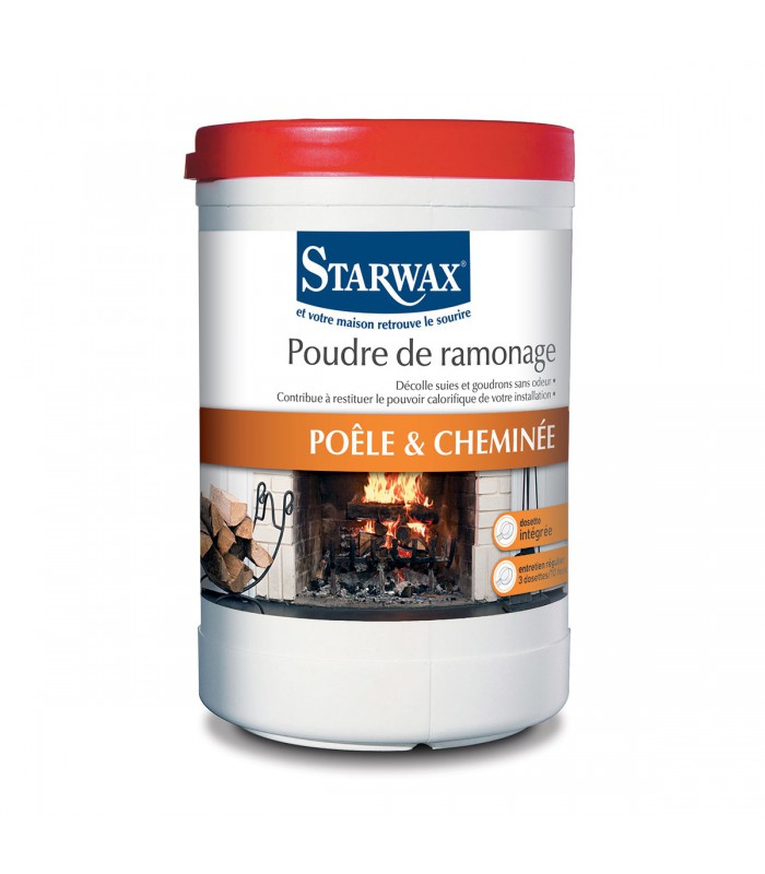 POUDRE RAMONAGE INSERTS/CHEMINEES 1KG