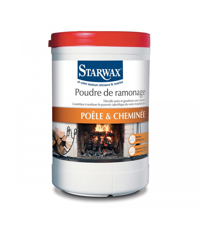 Poudre de ramonage bois et charbon - 3 x 300 g : : Bricolage