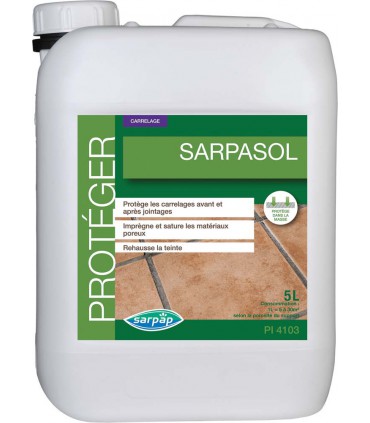 Sarpasol trait.matériaux poreux 5l