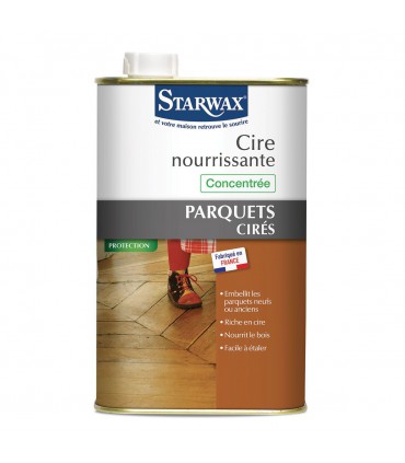 Cire parquets concentrée 1L. - Starwax.