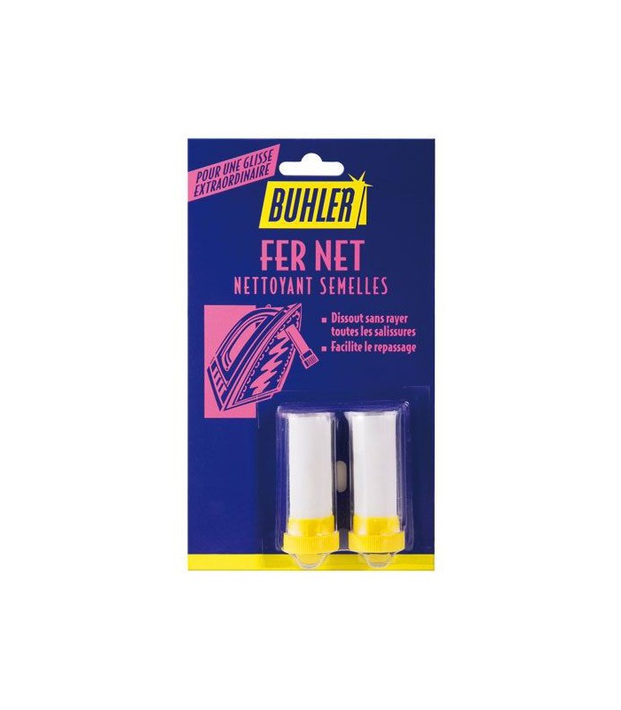 Nettoyant semelle fer à repasser Buhler 2x20 g