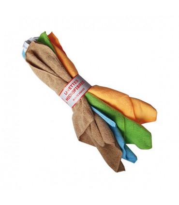 Lavettes microfibres multiusage X4 - LA MENAGERE