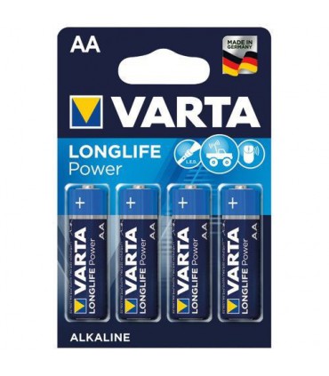 Pile alcaline Longlife Power LR06/AA x4 - Varta