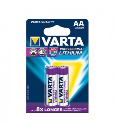 Pile lithium AA professional /2