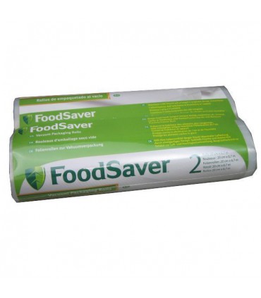Rouleaux thermosoudable 20 cm pour mise sous vide - FoodSaver