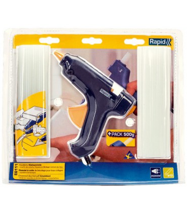 Pistolet à Colle "Eg 111" + 500 Gr de Colle - Rapid