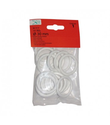 Anneau Rideau Plastique D: 30 mm X 12 - Vynex