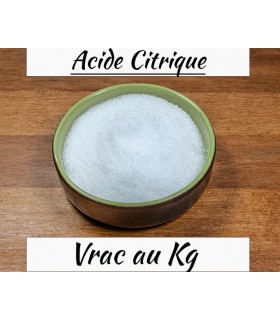 Acide Citrique (Vente au Kg)