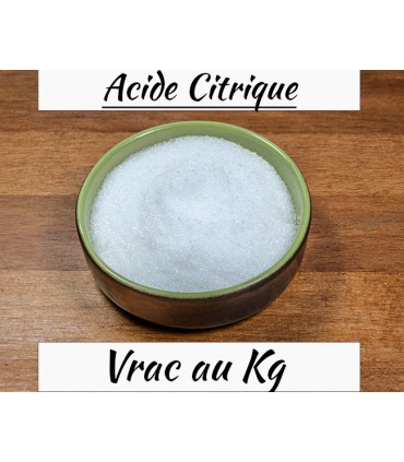 Acide Citrique (Vente au Kg)