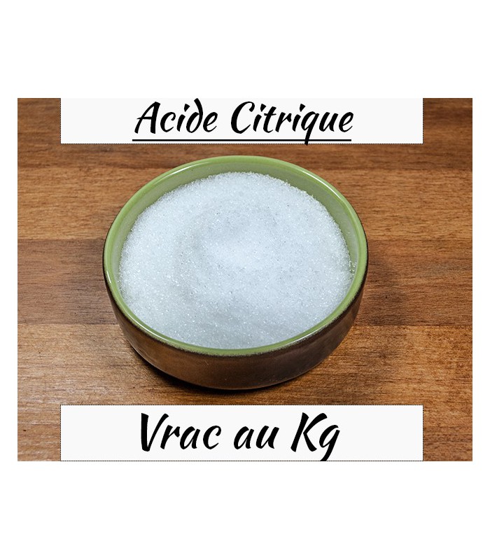 ACIDE CITRIQUE alimentaire DIRECT USINE 1 KG